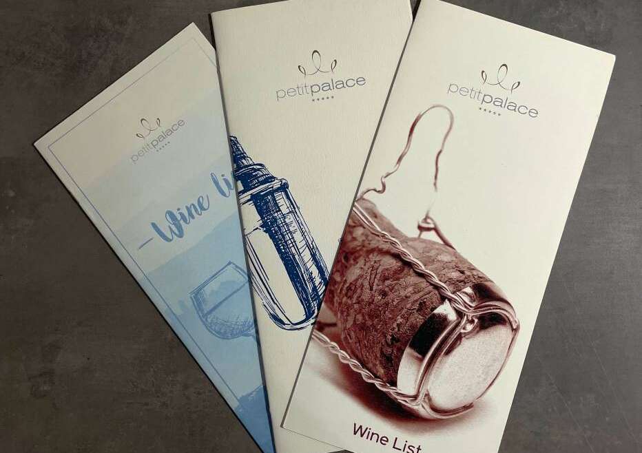 petit palace wine list