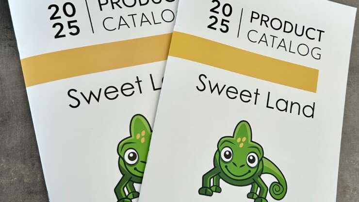 Κατάλογος προϊόντων σε ψηφιακή εκτύπωση sweet land